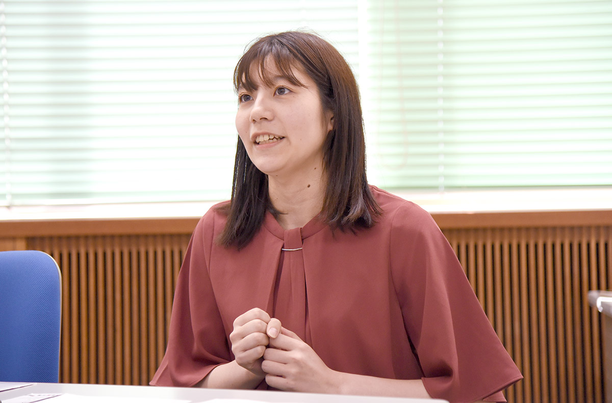 立命館大学 産業社会学部現代社会学科4回生　井上日菜里さん